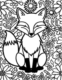 Image 15 of 20 Animal Coloring Pages, Digital Download, Coloring Book, Adult, Instant Download