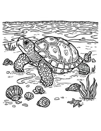 Image 19 of 20 Animal Coloring Pages, Digital Download, Coloring Book, Adult, Instant Download