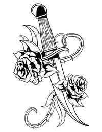 Image 2 of 20 Gothic Fantasy Coloring Pages, Digital Download, Coloring Book, Adult, Instant Download book 2