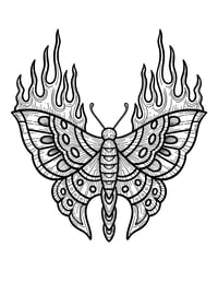 Image 5 of 20 Gothic Fantasy Coloring Pages, Digital Download, Coloring Book, Adult, Instant Download book 2