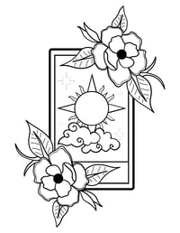 Image 14 of 20 Gothic Fantasy Coloring Pages, Digital Download, Coloring Book, Adult, Instant Download book 2