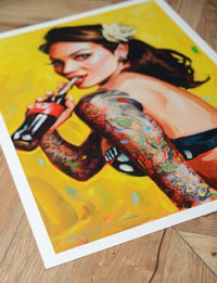 Image 3 of "PIN UP" Extremely Limited Edition Giclee Print