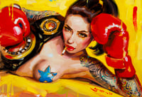 Image 2 of "SHARKEY'S CLUB" Extremely Limited Edition Giclee Print