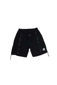 BLACK TRACK SHORTS