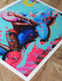 Image 3 of "SHARK GIRL II" Extremely Limited Edition Giclee Print