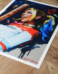 Image 4 of "HARLEY!" Extremely Limited Edition Giclee Print