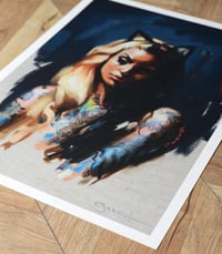 Image 3 of "CAT EARS" Extremely Limited Edition Giclee Print