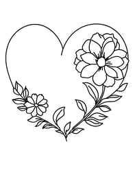 Image 7 of 20 Fun Hearts Coloring Pages, Digital Download, Coloring Book, Adult, Instant Download