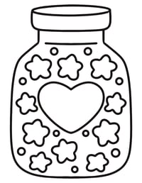 Image 12 of 20 Fun Hearts Coloring Pages, Digital Download, Coloring Book, Adult, Instant Download