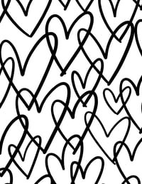 Image 14 of 20 Fun Hearts Coloring Pages, Digital Download, Coloring Book, Adult, Instant Download