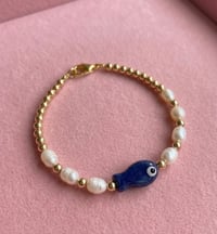Image 1 of Blue Fish Bracelet