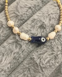Image 3 of Blue Fish Bracelet