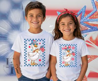 4th of July Hotdog Kids Tee