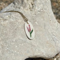 Collier Lavande rose