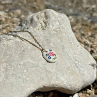 Image 1 of Collier Rose et Bleu