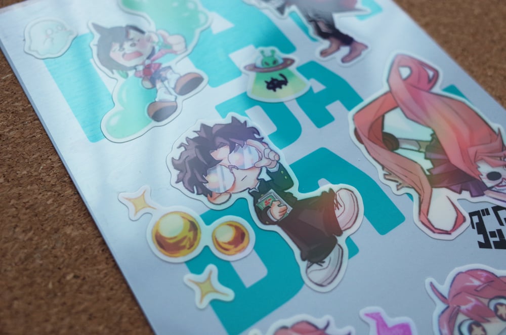 Image of Dandadan S1 Sticker Sheet 
