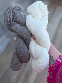 Image 1 of 3 ply, sport weight, 300 yards/skein