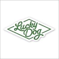 Lucky Dog Diamond Logo Sticker