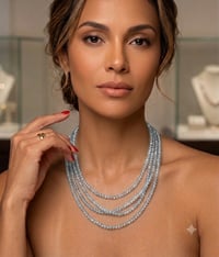Image 2 of Suelto Clear Glass Necklace