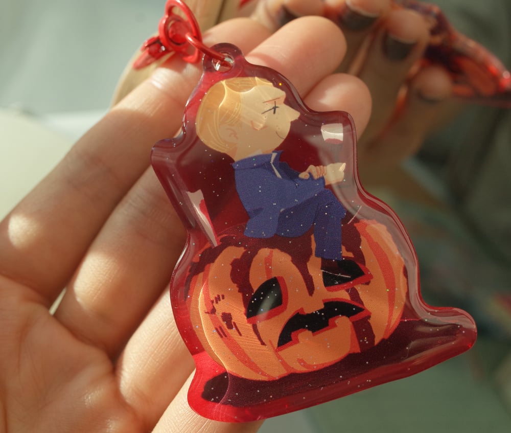 Image of Hannigram Epoxy Keychains | Double sided with shinny effect