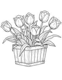 Image 10 of 25 Pretty Floral Coloring Pages, Digital Download, Coloring Book, Adult, Instant Download book 2