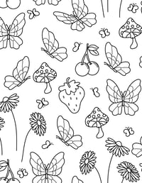 Image 14 of 25 Pretty Floral Coloring Pages, Digital Download, Coloring Book, Adult, Instant Download book 2