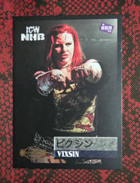 Image 1 of 'JAPAN 26 TOUR' VIXSIN KISSED AND SIGNED TRADING CARD 