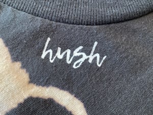 Image of  HUSH GRAFFITI  STORM TSHIRT-  Charcoal