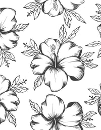 Image 11 of 25 Pretty Floral Coloring Pages, Digital Download, Coloring Book, Adult, Instant Download book 1