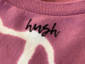 Image of HUSH GRAFITTI STORM TSHIRT- Cassis