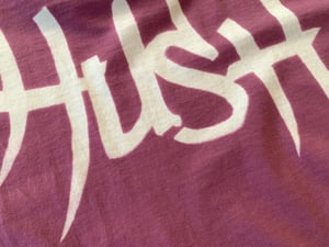 Image of HUSH GRAFITTI STORM TSHIRT- Cassis