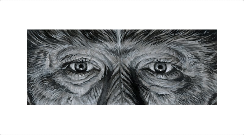 "Full Moon" - 9" x 5"  limited edition gicleé