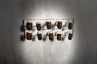 Image 1 of EXTRA SHORT SQUARE LEOPARD PRINT ACRYLIC NAILS