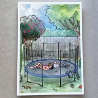 Image 1 of 'Cloud Watching' Art Print