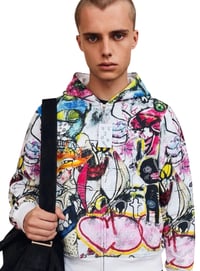 Image 1 of Vandalized Zip Up Hoodie