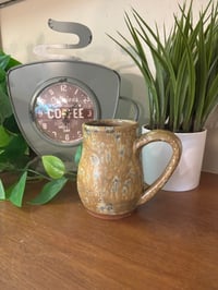 Brown and Gold Speckled Bowl Mug