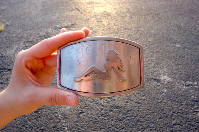 ENGRAVED BUCKLE