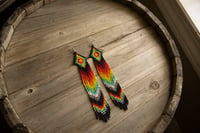 Image 2 of Olmeca earrings-long 