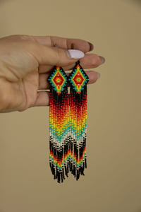 Image 3 of Olmeca earrings-long 