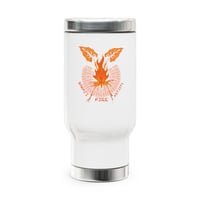 Image 1 of HFA 14oz Stainless Steel Travel Mug with Handle