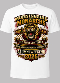WHITE CREW T SHIRTS - XS TO 5XL 
