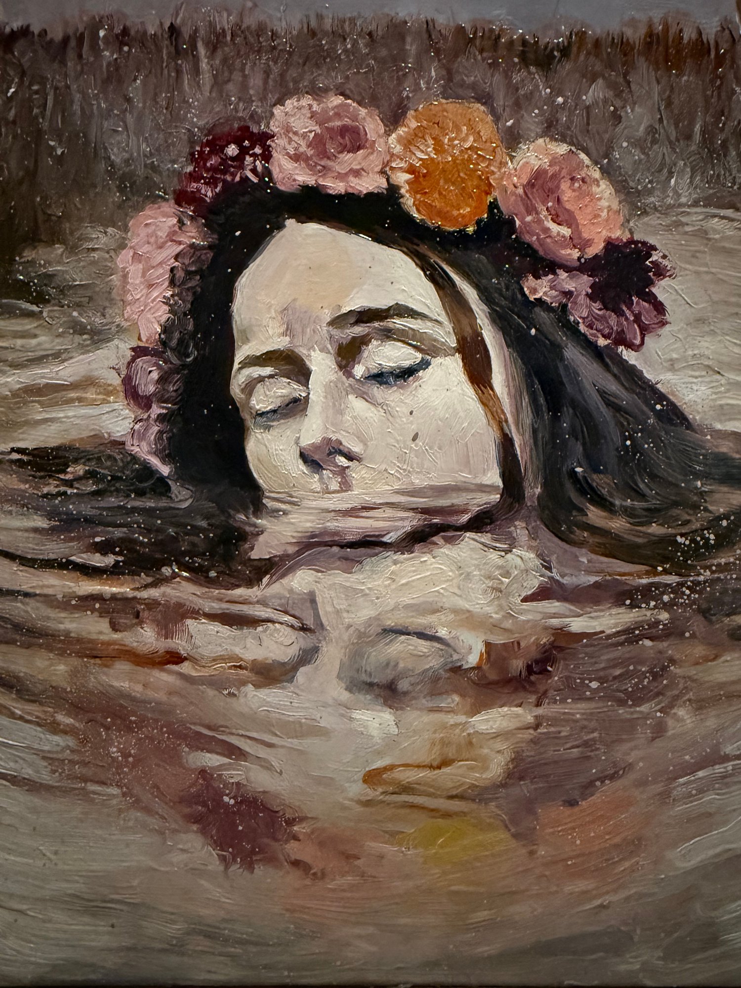 Painting - Ophelia, on her way out
