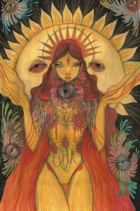 The sun A4 print