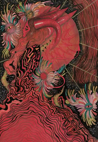 The Devil  A4 print