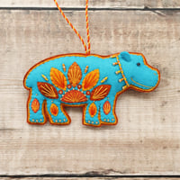 Image 1 of Sun Hippo Decoration