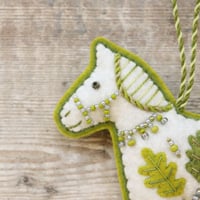 Image 2 of Oak Leaf Pony Decoration