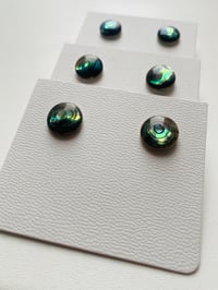 Image 2 of Abalone Cabochon Earrings