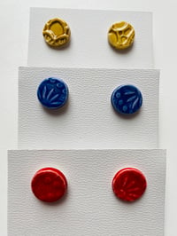 Image 4 of Medium Blob Earrings