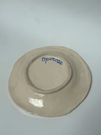 Image 3 of madonna lily polka plate (seconds)