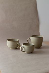 CUPS / 3 SIZES / WHITE